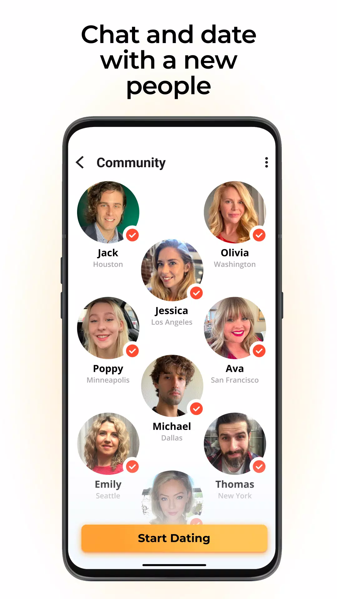 Dating and Chat - Evermatch 스크린샷 3
