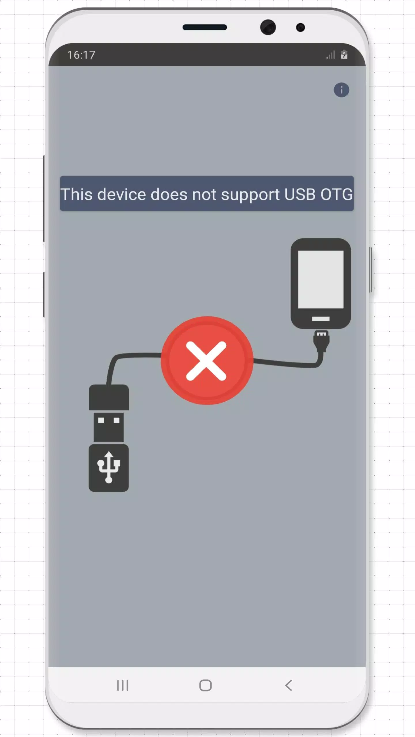 Usb otg checker Captura de pantalla 1