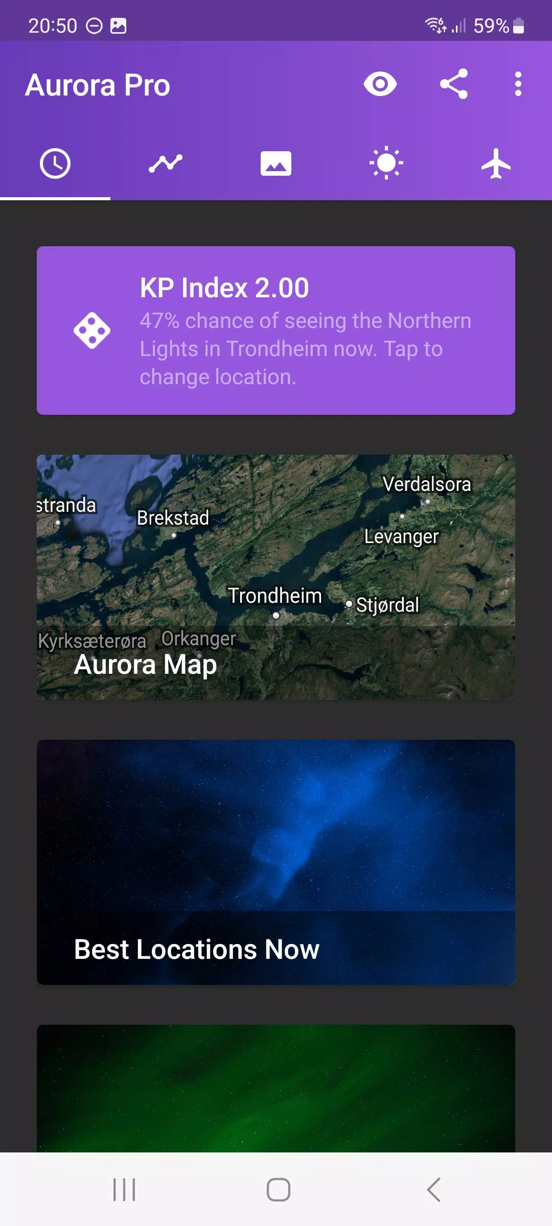 My Aurora Forecast スクリーンショット 0