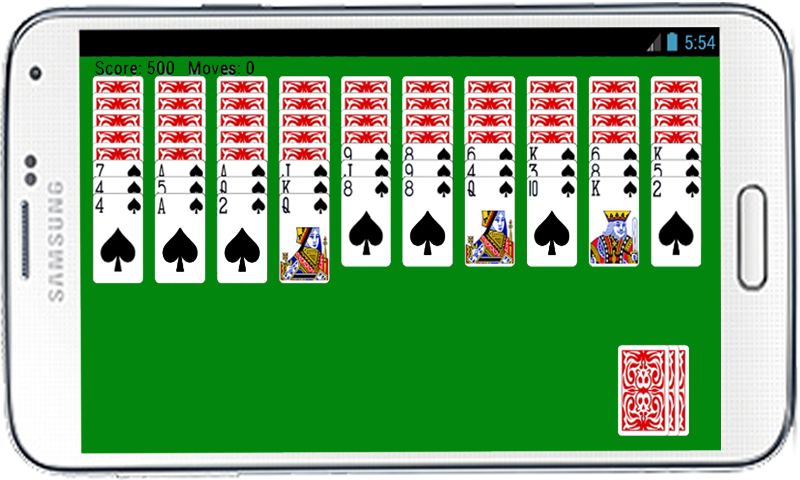 Spider Solitaire Card Game HD by Appsi Ảnh chụp màn hình 2