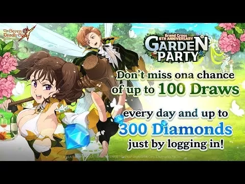 The Seven Deadly Sins: Grand Cross 6th Anniversary Celebration