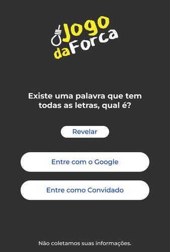 Jogo da Forca ภาพหน้าจอ 1