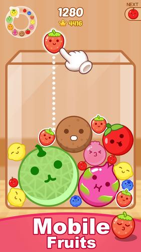 Fruit Merge - Drop merge Ekran Görüntüsü 3