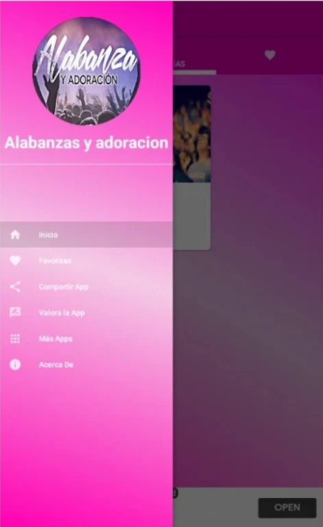 Alabanzas y adoracion Schermafbeelding 0