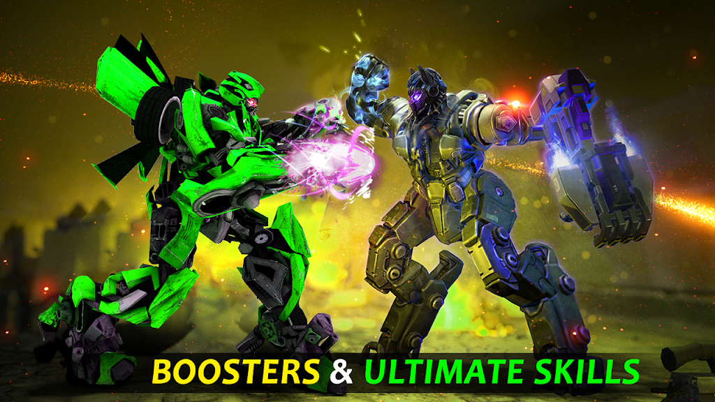 Futuristic Robot City Fighting 3D Game应用截图第1张