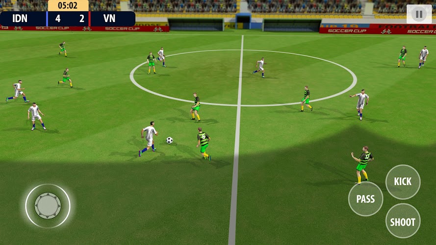 Schermata Soccer Hero: Football Game 1