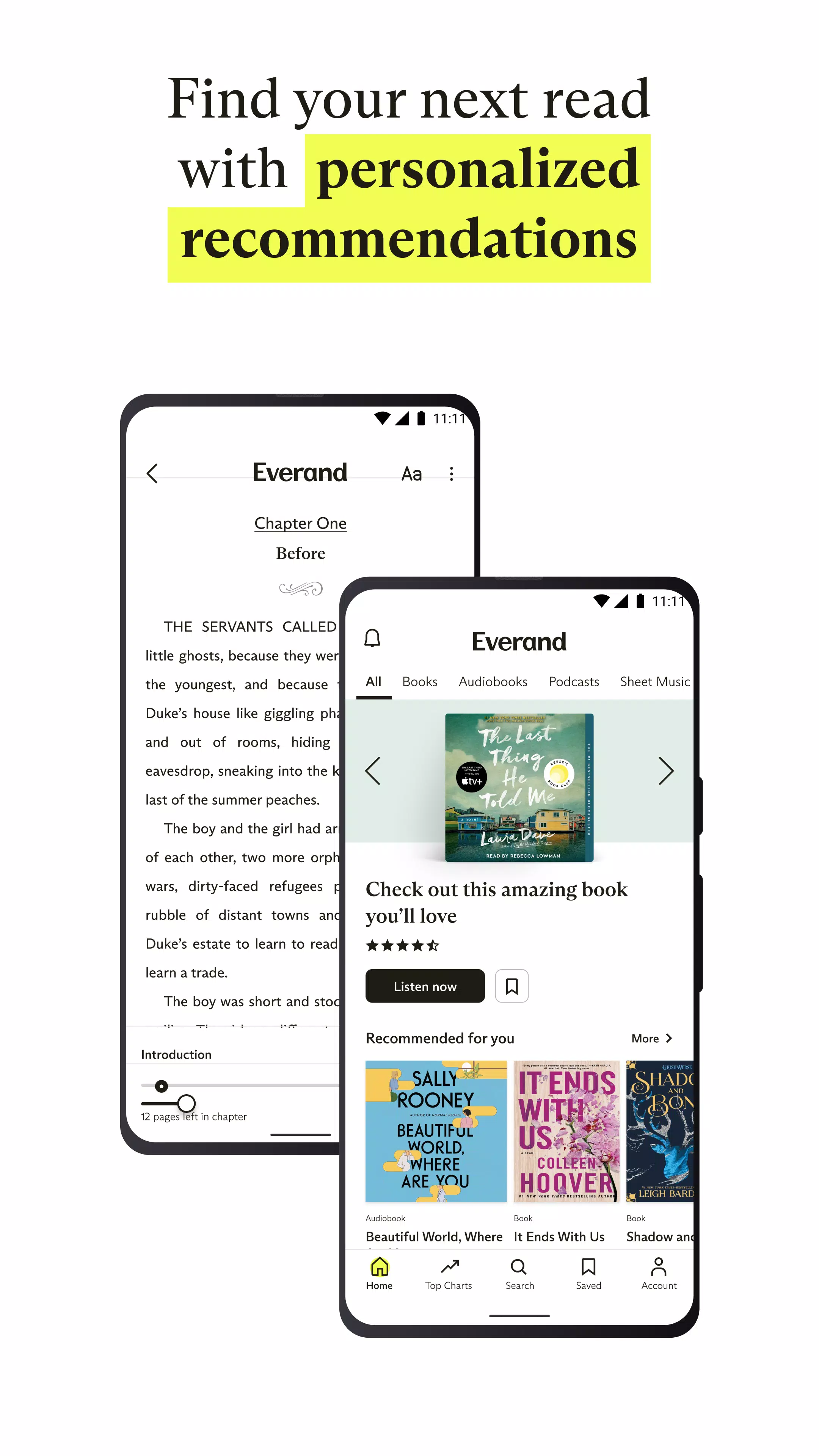 Everand: Ebooks and audiobooks 스크린샷 3