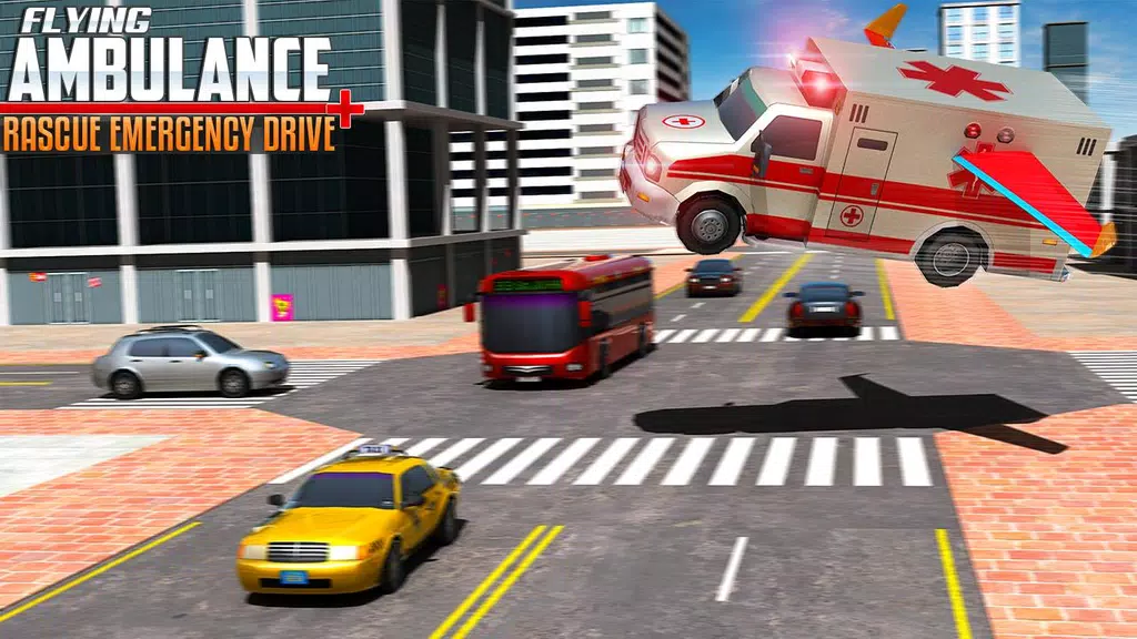 Flying Ambulance Rescue Drive Screenshot 3