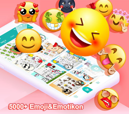 Kika Keyboard-AI Emojis、Themes Zrzut ekranu 0