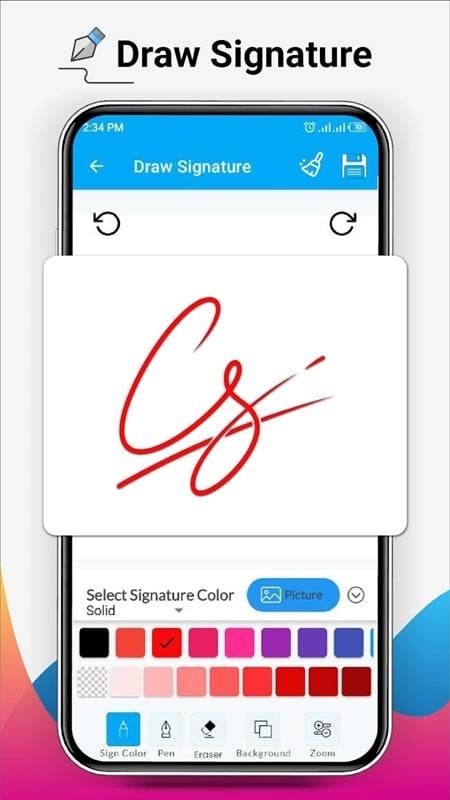 Signature Maker Pro Captura de pantalla 0