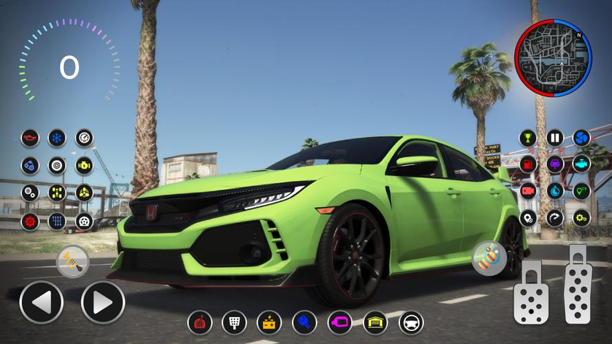 Honda Civic Racer: Max Drift应用截图第3张