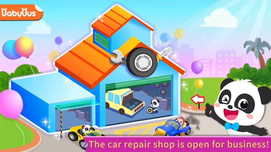 Little Panda's Car Repair Zrzut ekranu 0