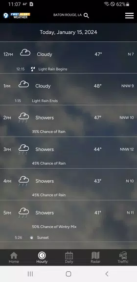 WAFB First Alert Weather 螢幕截圖 1