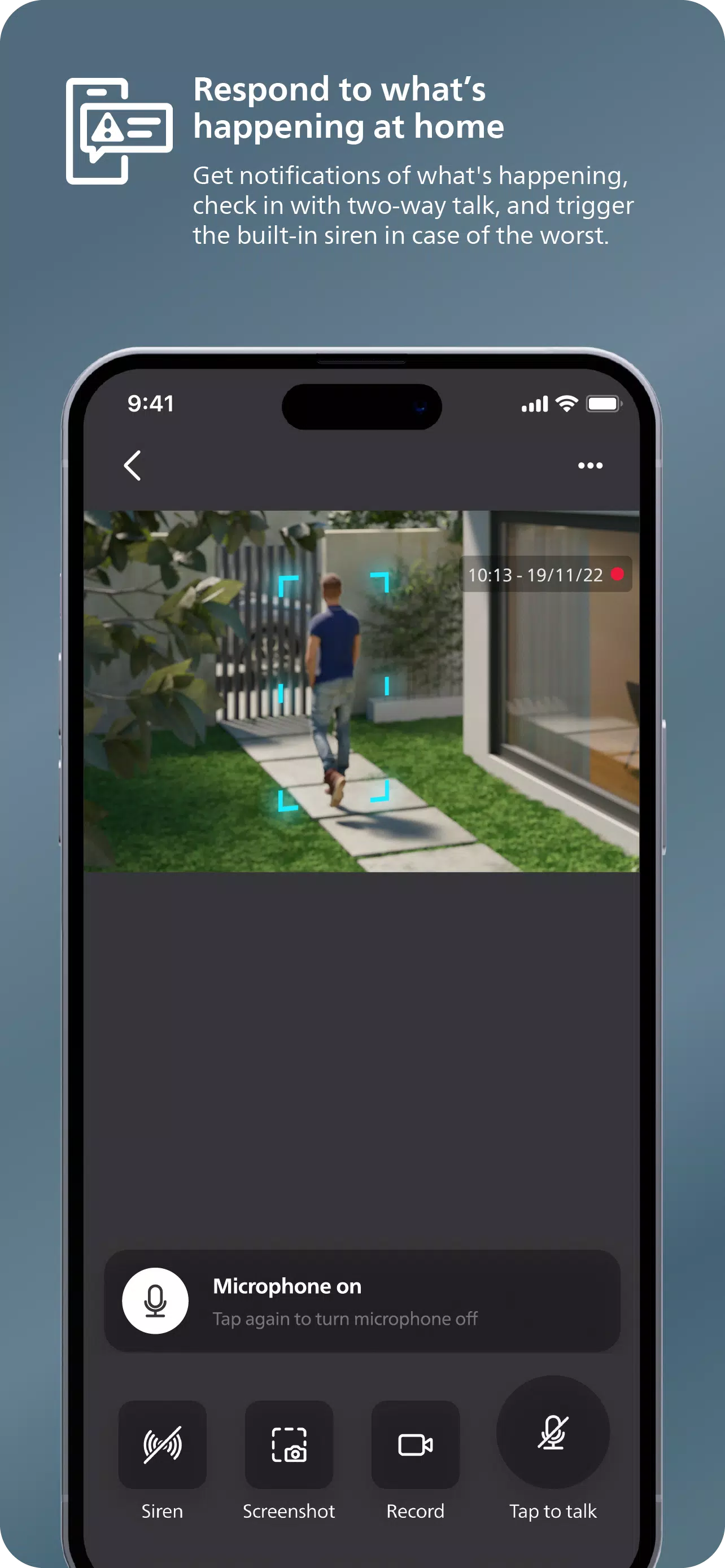 Philips Home Safety ဖန်သားပြင်ဓာတ်ပုံ 3