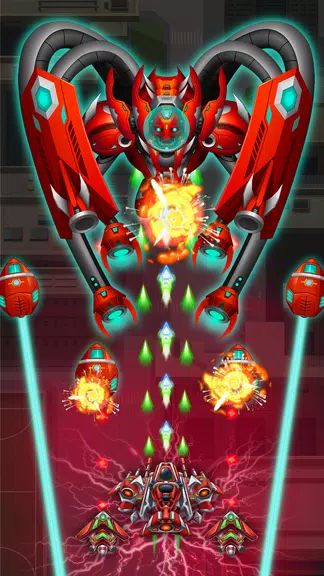 Sky Raptor: Space Shooter Tangkapan skrin 2