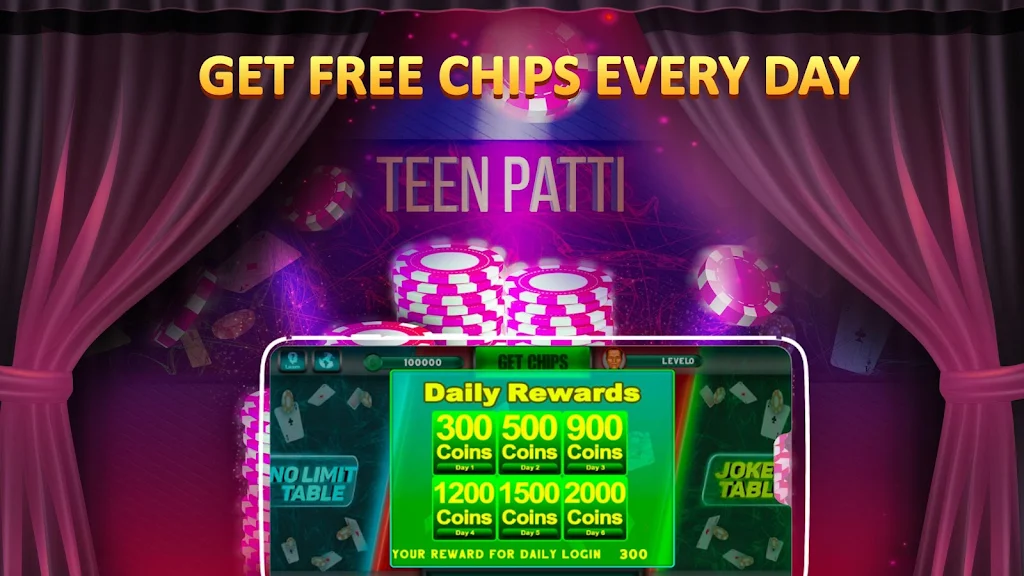 Schermata Teen Patti Gold + flash rummy poker callbreak 3