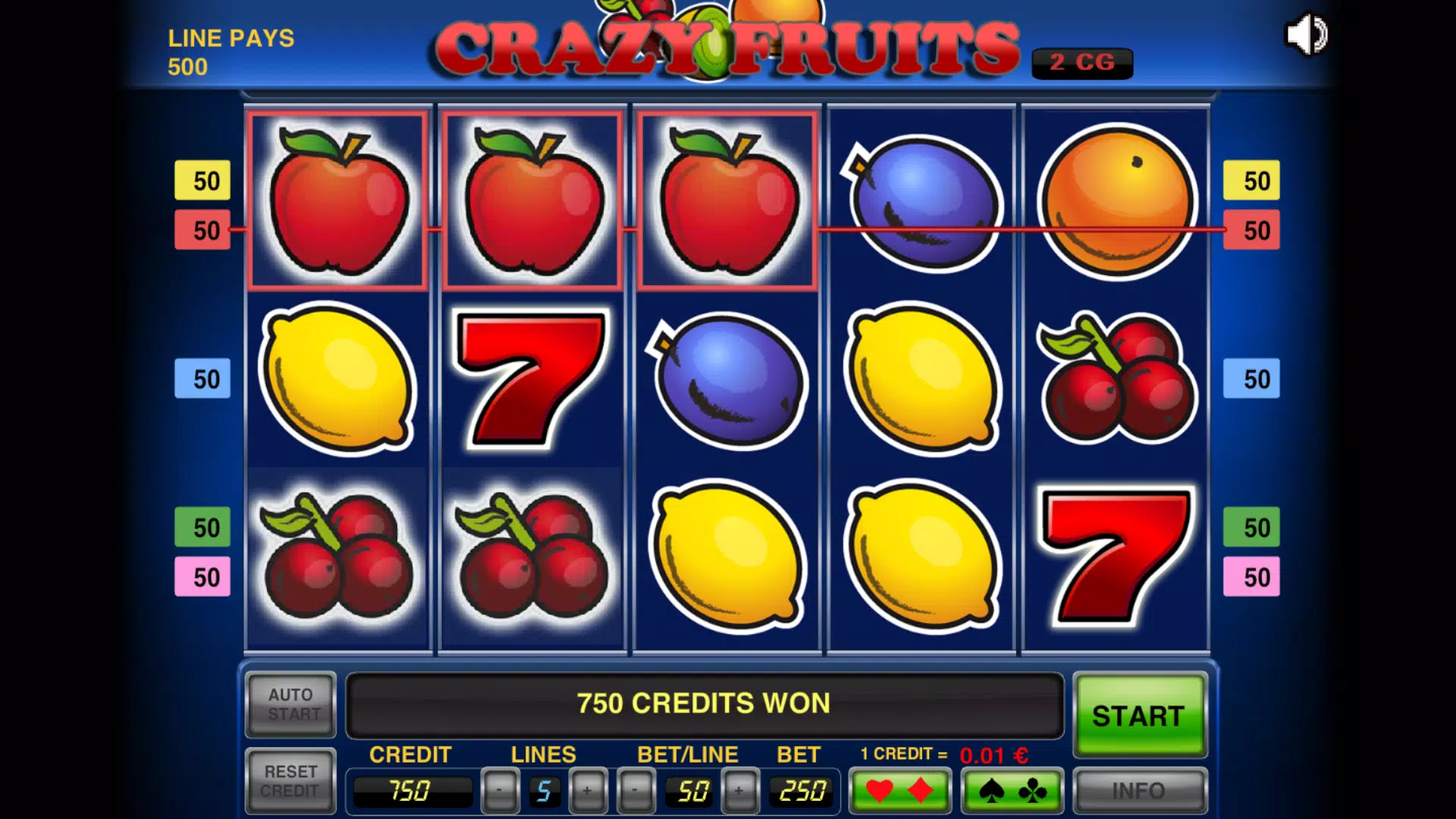 Schermata Crazy Fruits 0