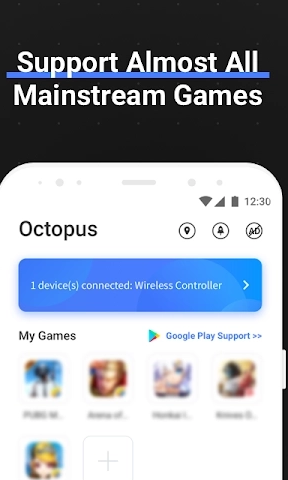 Octopus - Gamepad, Keymapper Screenshot 0