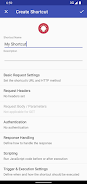 HTTP Request Shortcuts スクリーンショット 2