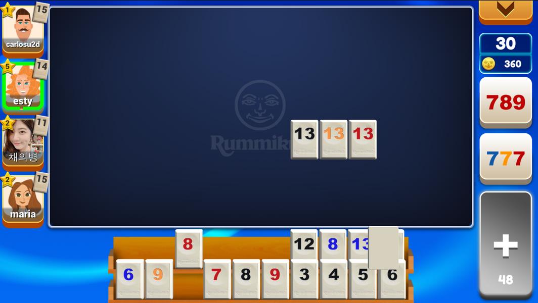 Rummikub Screenshot 1