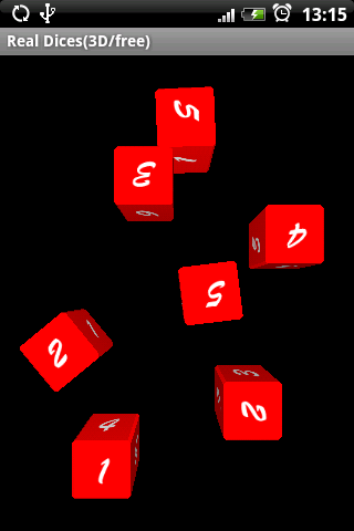 Real Dice Captura de tela 1