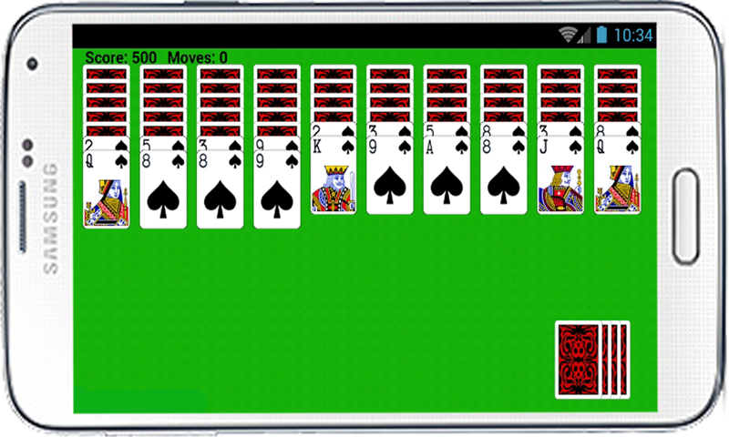 Schermata Spider Solitaire Free Game HD 1