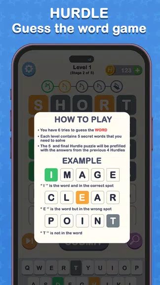 Hurdle - Guess The Word 螢幕截圖 1