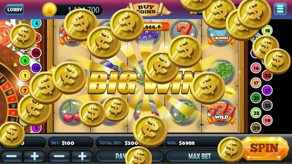 Lucky 777 Slots Vegas Screenshot 2