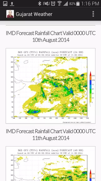 Gujarat Weather 螢幕截圖 3