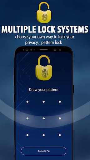 Fingerprint Lock ,Pattern lock,App Lock,Call lock Screenshot 1