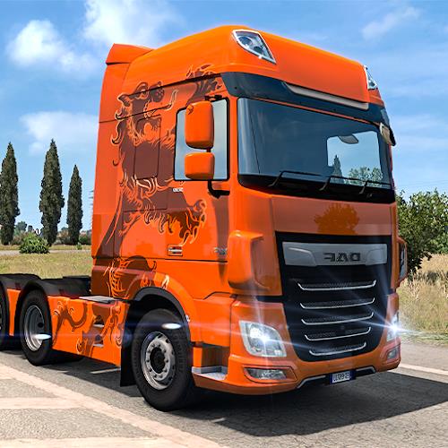 American Truck Driving Games Скриншот 0