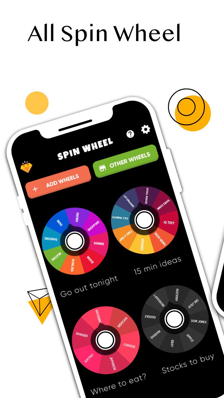 Spin The Wheel Decision Picker Screenshot 1