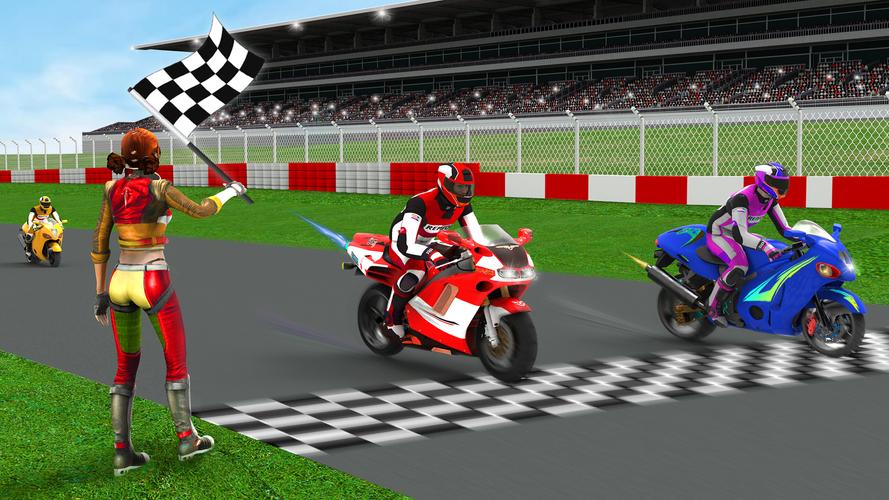 Bike Racing Games-Bike Race 3D スクリーンショット 1