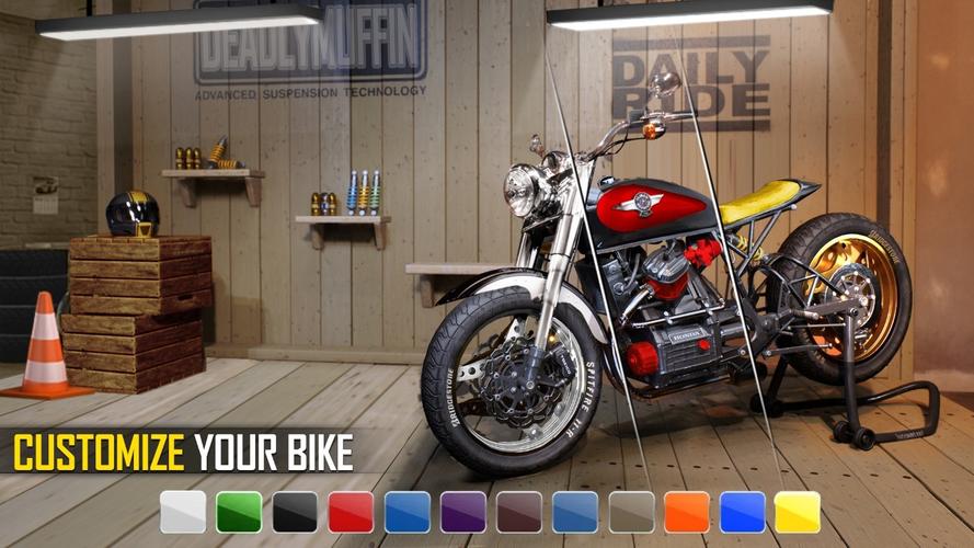 Bike Race Games Bike Racing 3D ဖန်သားပြင်ဓာတ်ပုံ 1