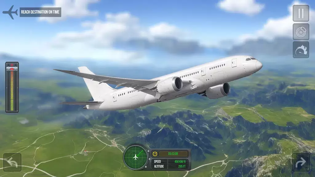 Flight Simulator - Plane Games スクリーンショット 1