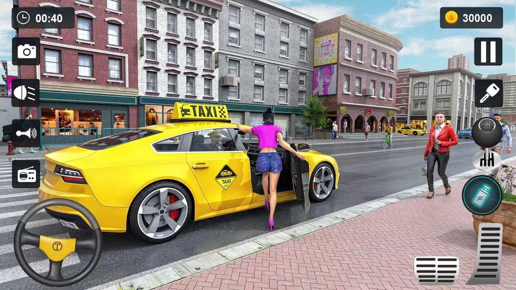 Taxi Simulator 3D - Taxi Games স্ক্রিনশট 0