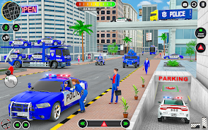 Police Cargo Transport Games スクリーンショット 3