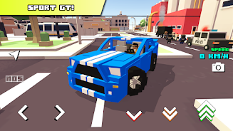 Blocky Car Racer - racing game应用截图第0张