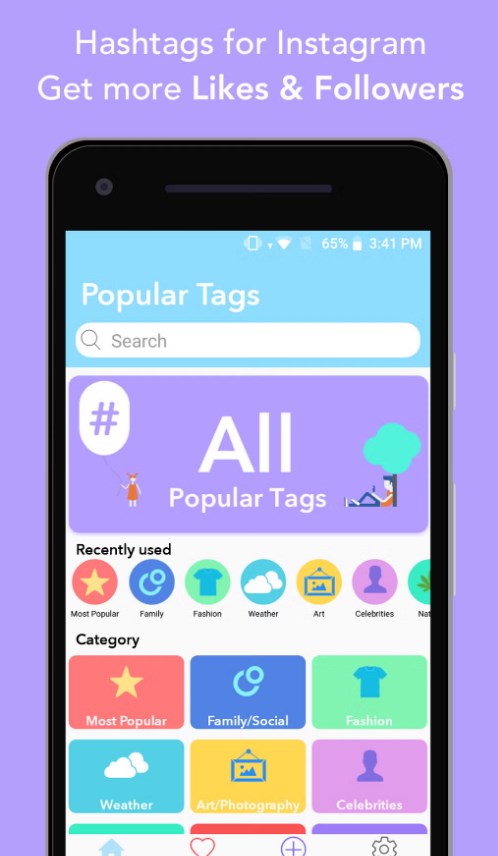 Hashtags - for likes for Insta Ảnh chụp màn hình 0