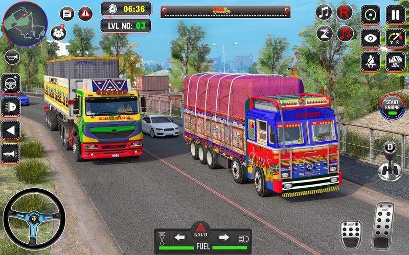 Schermata Indian Truck Drive Truck Games 3