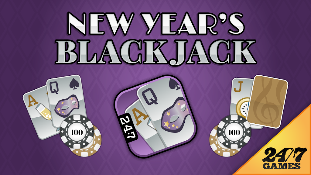 New Years Blackjack 스크린샷 0