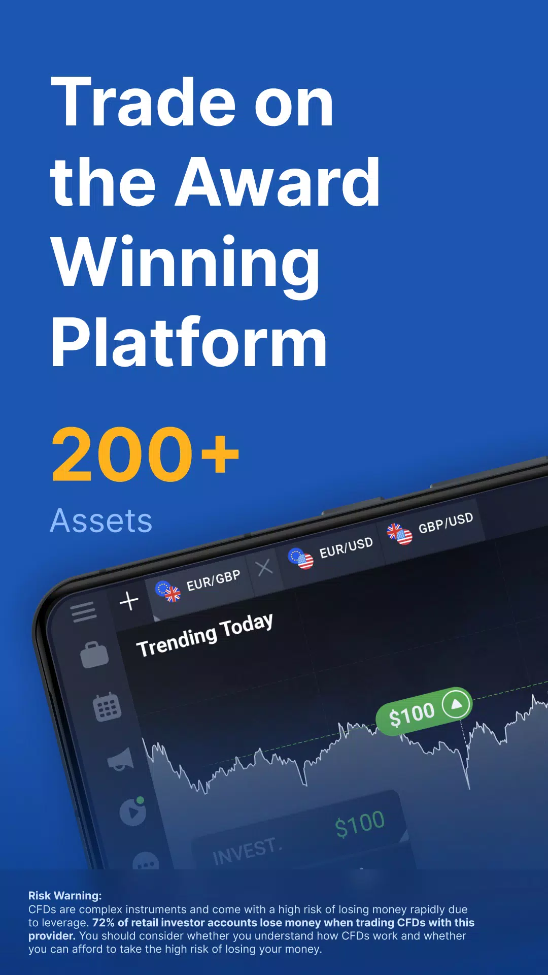 IQ Option 经纪商：在线交易 螢幕截圖 1