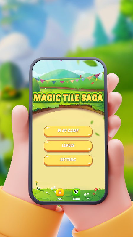 Magic Tile Saga 螢幕截圖 0