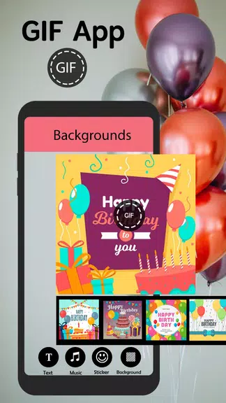 GIF App For Android Texting Ảnh chụp màn hình 3