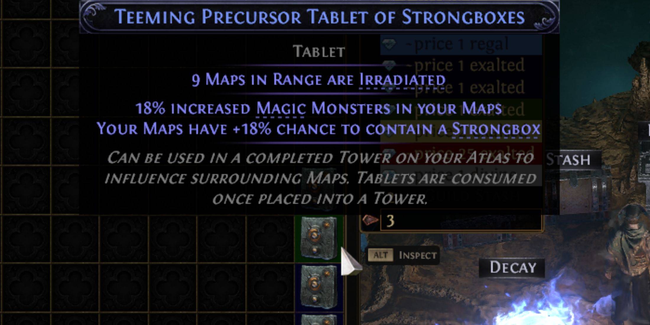 Use Precursor Tablets