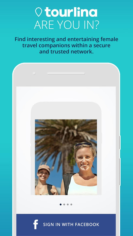 Tourlina - Female Travel App Screenshot 2