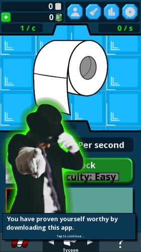 Toilet Paper Tycoon Capture d'écran 0