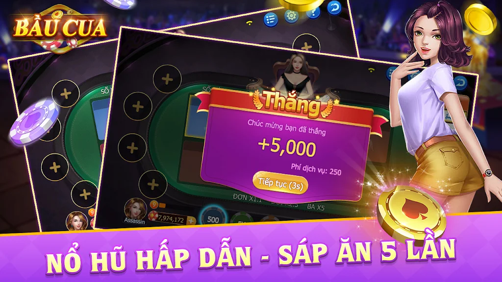Bầu Cua - Tài Xỉu Casino ภาพหน้าจอ 3