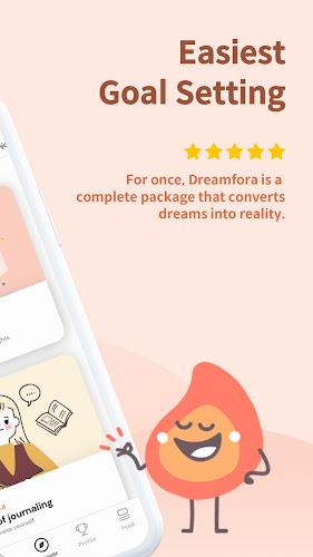 Dreamfora: AI Goal Setting Screenshot 1