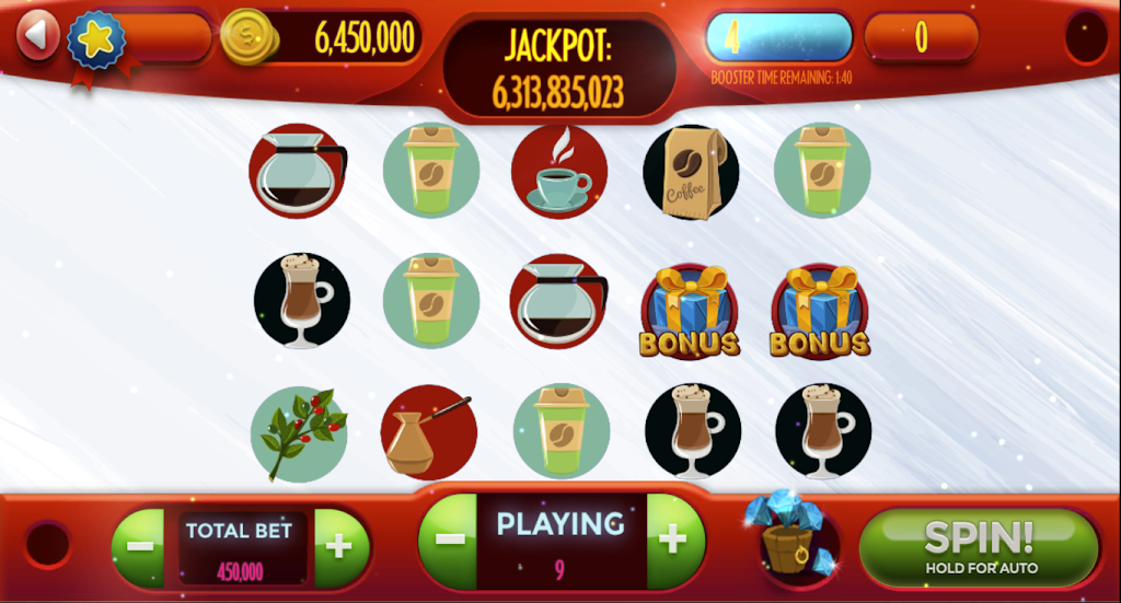 Coffee-Slot Machine Games Ảnh chụp màn hình 2
